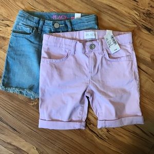 NWT! The Children’s Place Girl’s Shorts Lot!